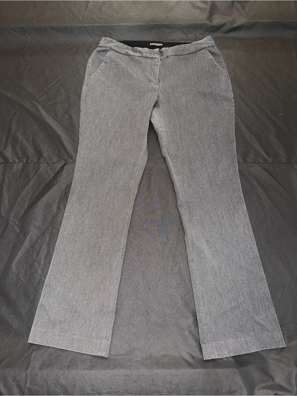 Express Women's Gray Boot-Flare Pants